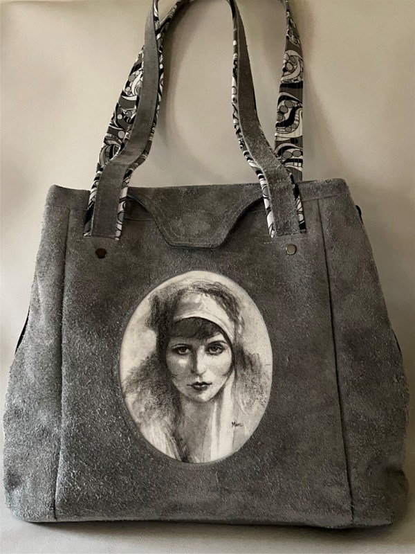 Abut Us: Tote by Becky Featuring "Flapper" Bridget