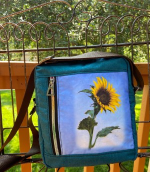 Sunflower 02 Crossbody Front